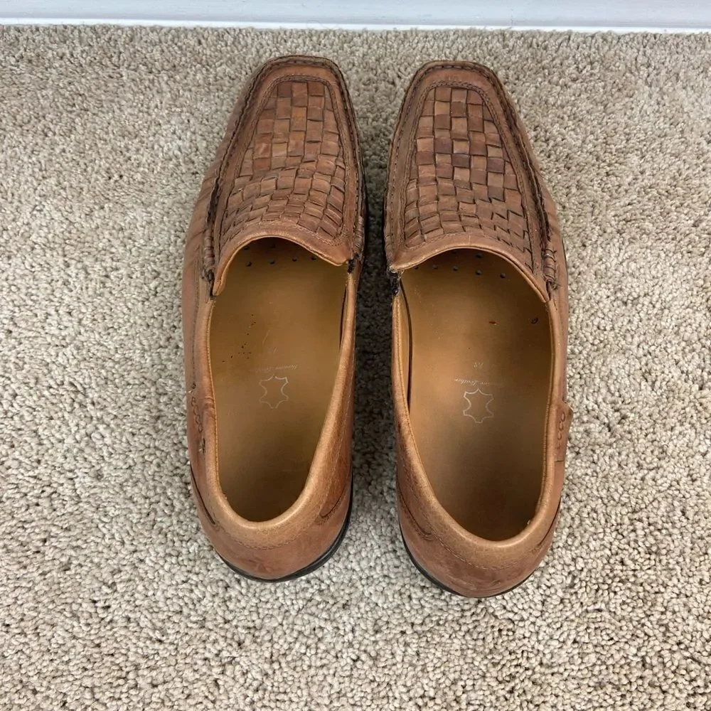 Ecco leather woven